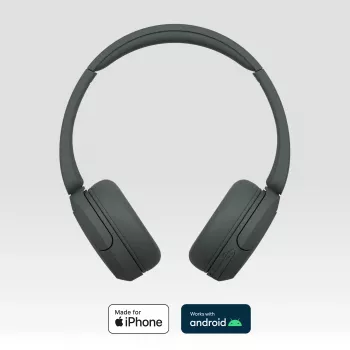 Sony WH-CH520 Bezvadu austiņas Zvanu/Mūzikas USB Type-C Bluetooth Melnas