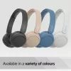 Sony WH-CH520 Bezvadu austiņas Zvanu/Mūzikas USB Type-C Bluetooth Melnas
