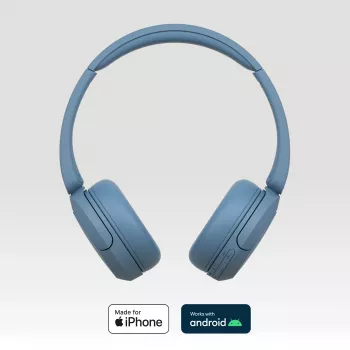 Sony WH-CH520 Bezvadu austiņas Zils USB Type-C Bluetooth