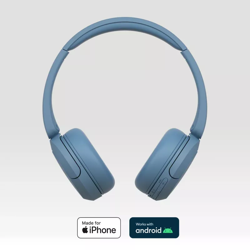 Sony WH-CH520 Bezvadu austiņas Zils USB Type-C Bluetooth