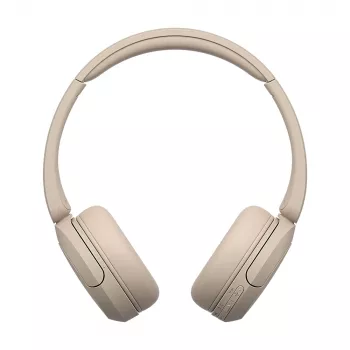 Sony WH-CH520 Bezvadu galvas austiņas Zvaniem/Mūzikai USB Type-C Bluetooth Uzlādes statīvs Krēmkrāsas