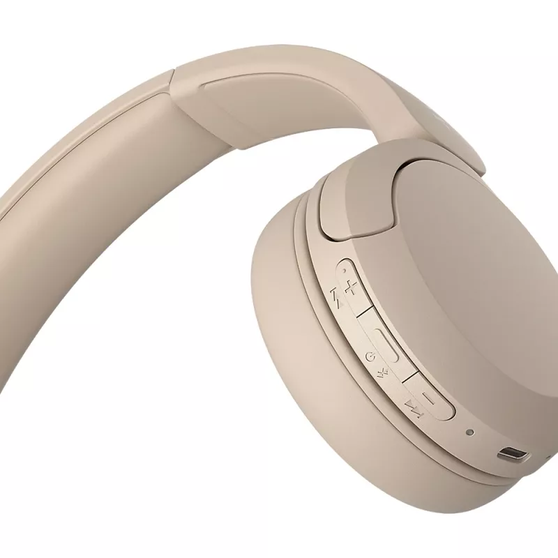 Sony WH-CH520 austiņas bez vadiem, krēmkrāsas/bēšas