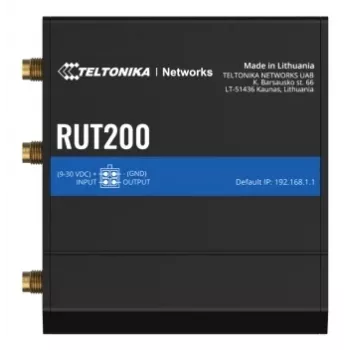 TELTONIKA RUT200 4G LTE Wi-Fi industriālais maršrutētājs