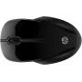 HP 250 Dual Mouse, ambidekstrs, Bluetooth + USB Type-A, 1600 DPI, melns