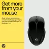 HP 250 Dual Mouse, ambidekstrs, Bluetooth + USB Type-A, 1600 DPI, melns