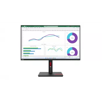 Lenovo ThinkVision T32h-30 monitors 80 cm (31.5 collas) 2560 x 1440 pikseļi Quad HD LED Melns