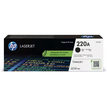 HP 220A melns oriģināls lāzerprintera tonera kasetne