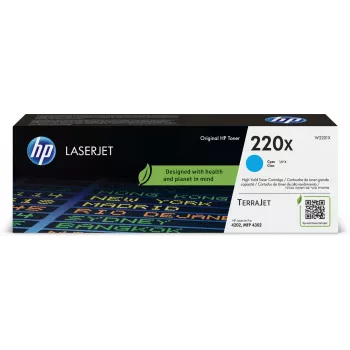 HP 220X Ciāna oriģinālā LaserJet tonera kasetne
