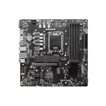 Mātesplate MSI PRO B760M-P micro ATX, Intel B760, LGA 1700, 4× DDR5 sloti, 192 GB, SATA III, PCIe 4.0
