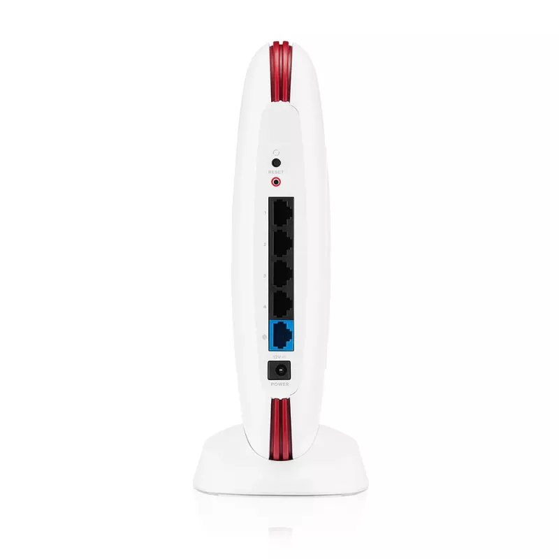 Zyxel SCR50AXE-EU0101F bezvadu maršrutētājs Gigabit Ethernet Tri-band (2.4 GHz / 5 GHz / 6 GHz) Balts