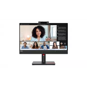 Lenovo ThinkVision T24mv-30 Monitors, 60.5 cm (23.8 collas), 1920 x 1080 pikseļi, Full HD, LED, 6 ms, Melns