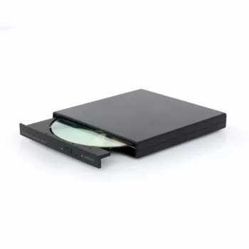 GEMBIRD ārējais USB DVD pārrakstītājs 24x - Melns