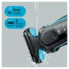 Braun Series 5 51-M1200s skuveklis ar folijas sistēmu, melns/zils