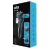 Braun Series 5 51-M1200s skuveklis ar folijas sistēmu, melns/zils