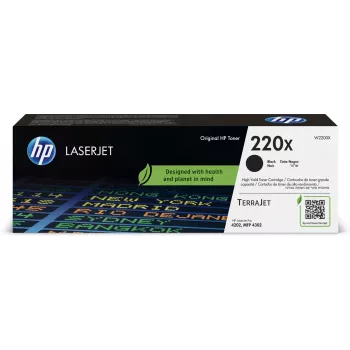 Tonera kasetne HP 220X melna oriģināla LaserJet 6000 lapas