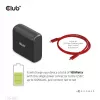 CLUB3D USB Gen1 Type-C Trīs Ekrānu DP1.4 Alt Mode Viedā PD3.0 Uzlādes Dokstacija ar 100 W Barošanas Bloku