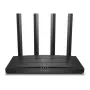 TP-Link Archer AX1500 Wi-Fi 6 maršrutētājs, divjoslu (2.4 GHz / 5 GHz), Ethernet LAN, melns