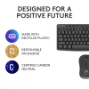 Bezvadu tastatūras un peles komplekts Logitech MK370 Combo for Business — pilnizmēra QWERTY (US International), RF Wireless + Bluetooth, grafīts