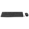 Bezvadu tastatūras un peles komplekts Logitech MK370 Combo for Business — pilnizmēra QWERTY (US International), RF Wireless + Bluetooth, grafīts