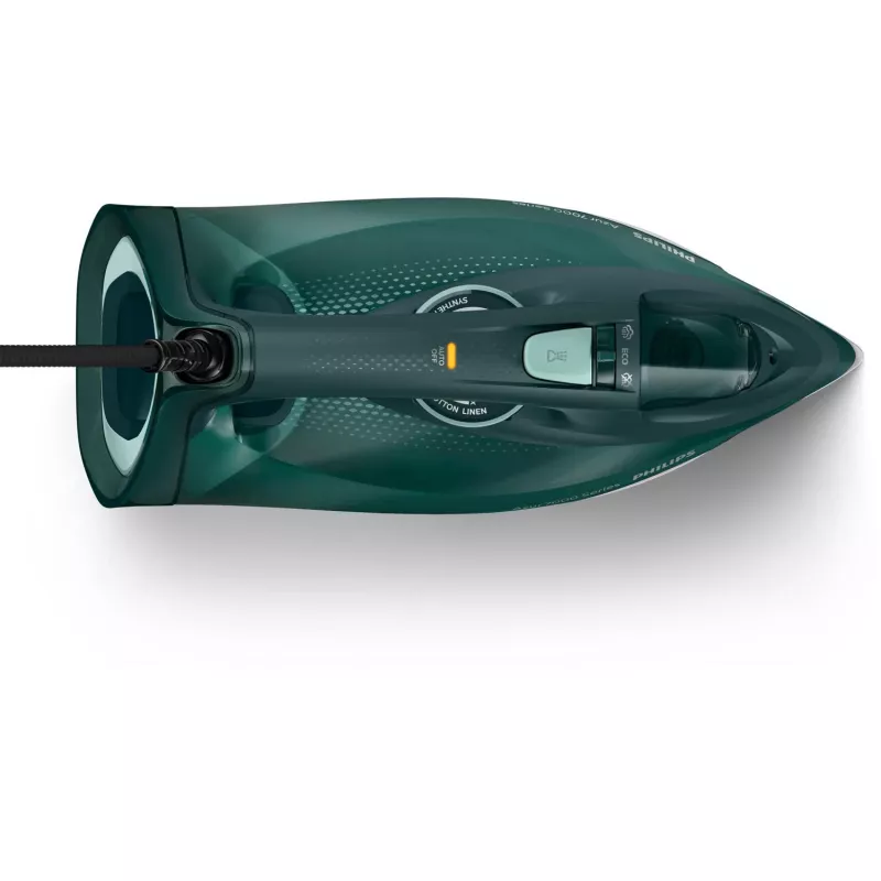 Philips 7000 sērijas DST7050/70 tvaika gludeklis, SteamGlide Elite zole, 2800 W, zaļš