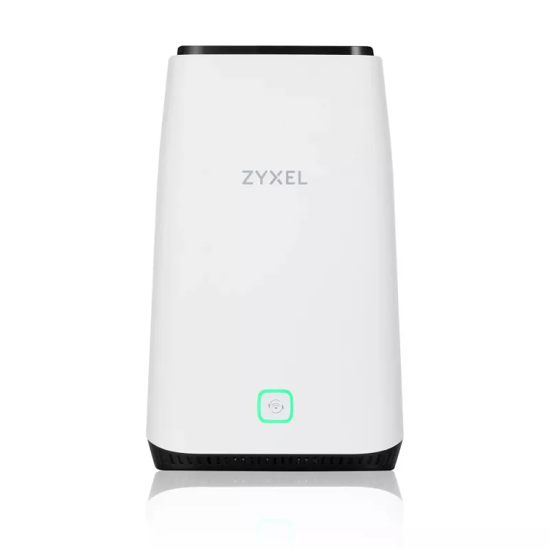 Zyxel FWA510 bezvadu maršrutētājs Multi-Gigabit Ethernet Tri-band (2.4 GHz / 5 GHz / 5 GHz) 5G Melns, Balts
