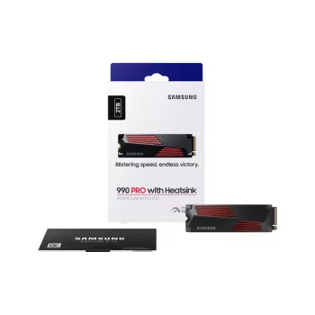 SSD M.2 2280 NVMe Samsung 990 PRO 2 TB PCIe 4.0 MZ-V9P2T0GW — 7450/6900 MB/s, V-NAND MLC