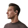 SHOKZ OpenFit bezvadu austiņas ar ausu āķiem, zvaniem/mūzikai/sportam/ikdienai, Bluetooth, melnas