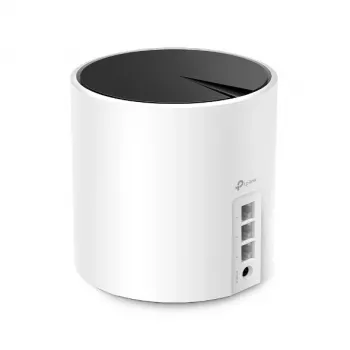 TP-Link DECO X55 (2-Pack) tīkla komplekts – Wi-Fi 6 mesh sistēma, balta, iekšējās antenas