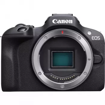 Canon EOS R100 + RF-S 18-45mm F4.5-6.3 IS STM + RF-S 55-200mm F5-7.1 IS STM komplekts bezspoguļa kamera 24.1 MP CMOS 6000 x 4000 pikseļi Melna