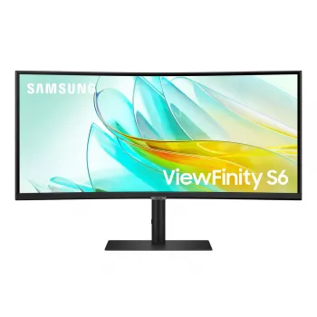 Samsung S65UC monitors 86.4 cm (34 collas) 3440 x 1440 pikseļi UltraWide Quad HD LCD melns