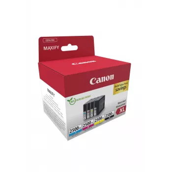 Canon 9254B010 tintas kasetne 4 gab. Oriģināla Augstas (XL) ietilpības Melna, Ciāna, Magenta, Dzeltena