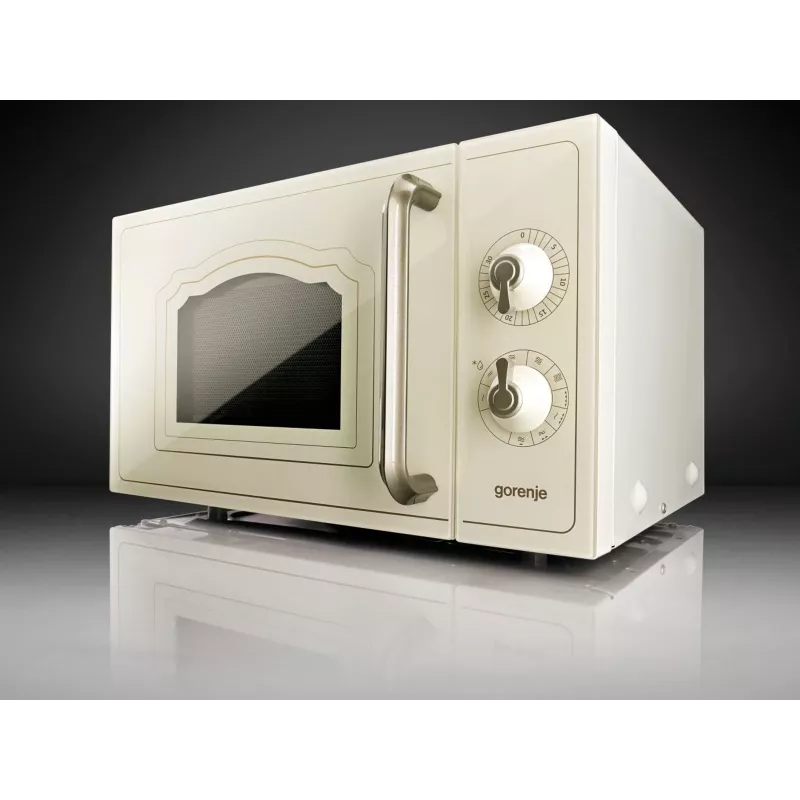 Gorenje MO4250CLI Ivory Grill Mikroviļņu krāsns, Brīvi stāvoša, 20 L, 700 W
