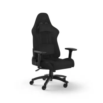 Corsair TC100 RELAXED Pildīts Sēdeklis Melns Atzveltne 59.5x81 cm