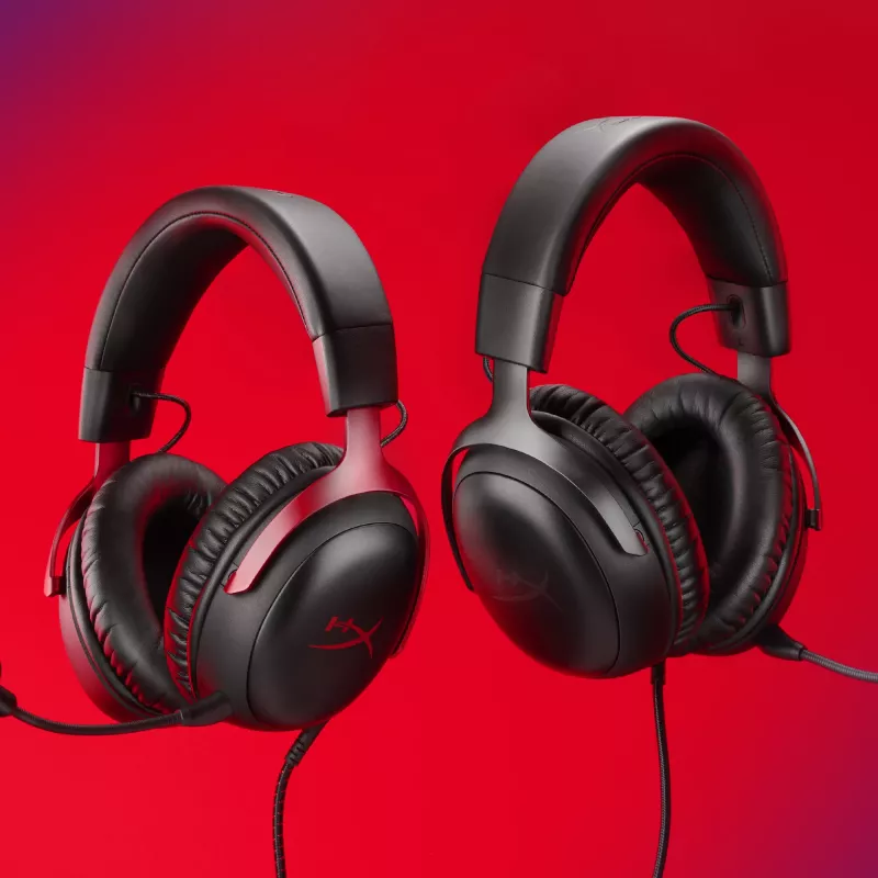 HyperX Cloud III - Spēļu austiņas (Melna)