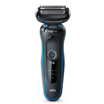 Braun 51-B1000s Skūšanās aparāts ar foliju, Melns, Zils
