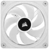 CORSAIR iCUE LINK QX120 RGB balts 120mm ventilators ar magnētisko kupola gultni - paplašināšanas komplekts