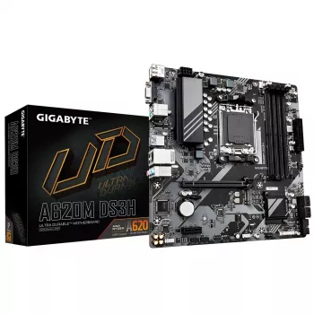 Mātesplate GIGABYTE A620M DS3H, A620, AM5, ATX