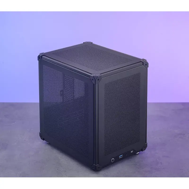 Korpuss Jonsbo C6 Melns ITX, Micro ATX