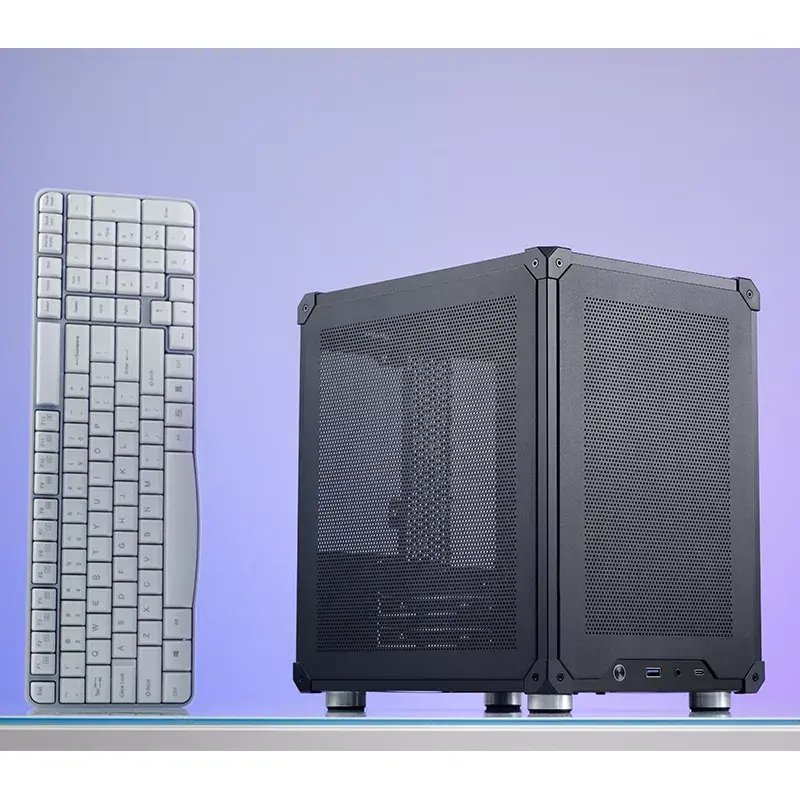 Korpuss Jonsbo C6 Melns ITX, Micro ATX