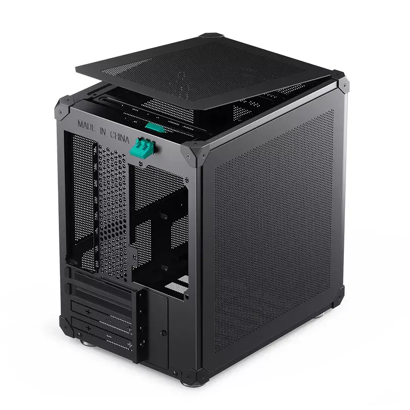 Korpuss Jonsbo C6 Melns ITX, Micro ATX