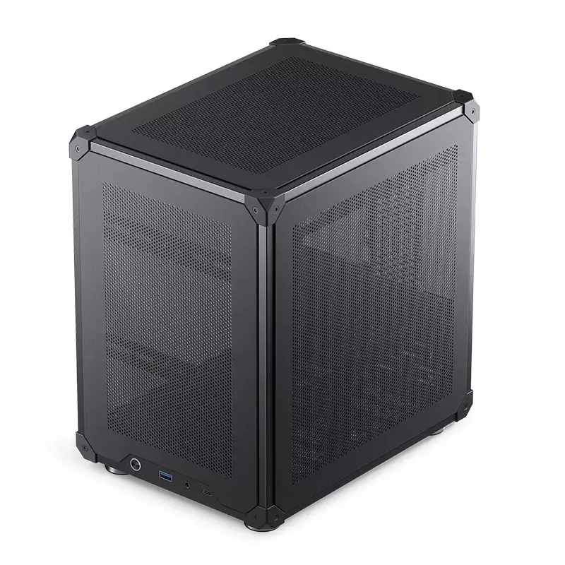 Korpuss Jonsbo C6 Melns ITX, Micro ATX