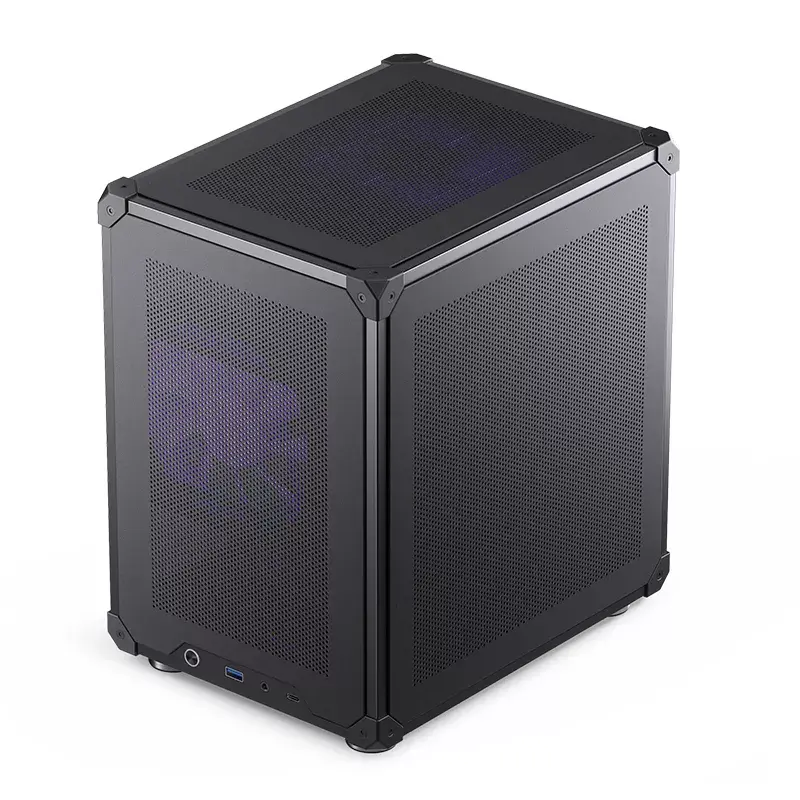 Korpuss Jonsbo C6 Melns ITX, Micro ATX