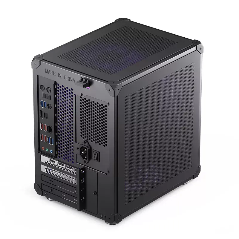 Korpuss Jonsbo C6 Melns ITX, Micro ATX