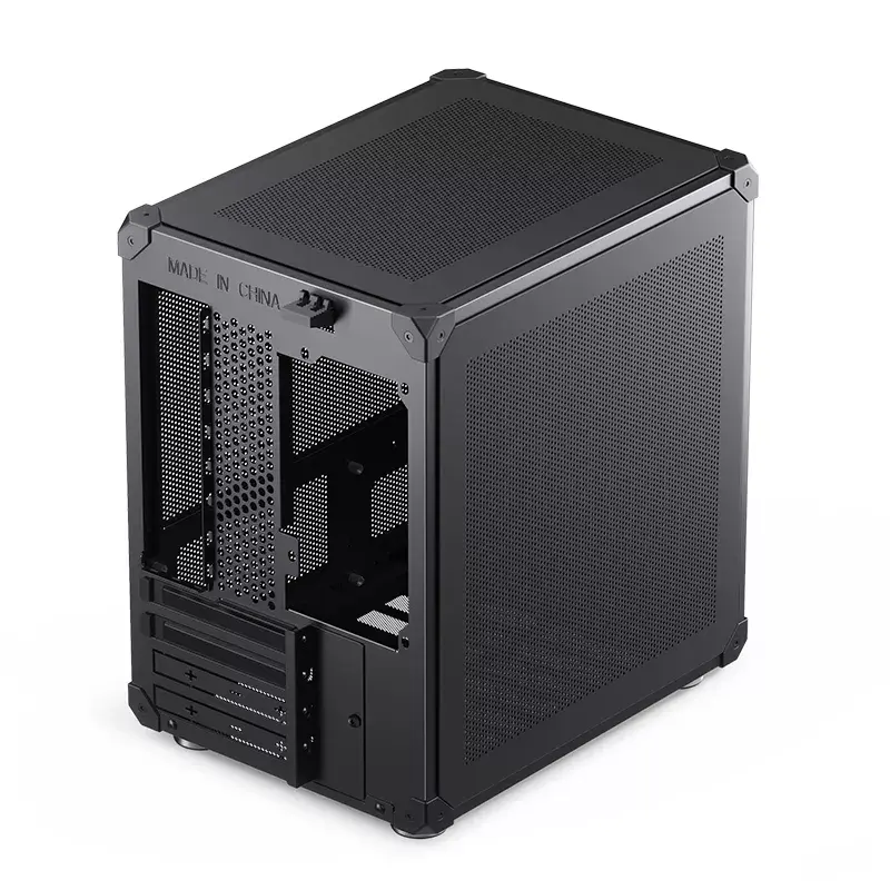 Korpuss Jonsbo C6 Melns ITX, Micro ATX