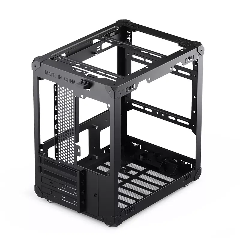 Korpuss Jonsbo C6 Melns ITX, Micro ATX