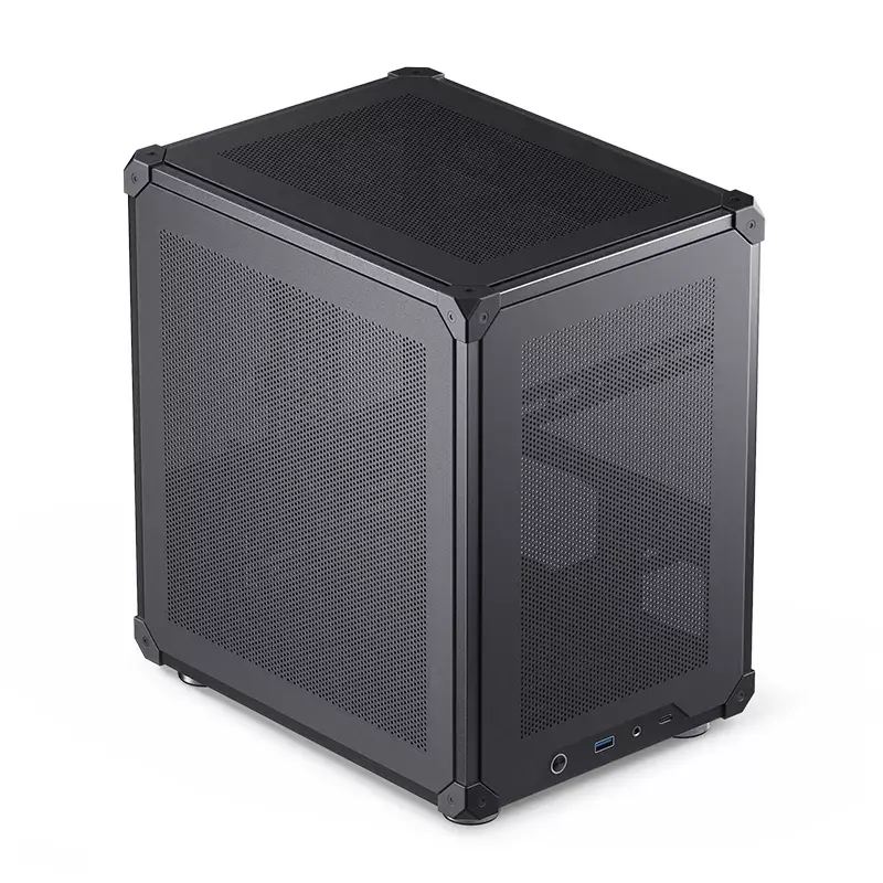 Korpuss Jonsbo C6 Melns ITX, Micro ATX