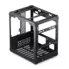 Korpuss Jonsbo C6 Melns ITX, Micro ATX