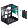 Korpuss Jonsbo C6 Melns ITX, Micro ATX