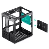 Korpuss Jonsbo C6 Melns ITX, Micro ATX