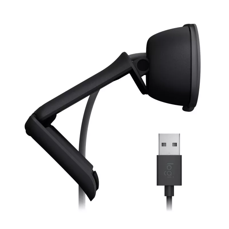 LOGITECH Brio 100 Full HD tīmekļa kamera, grafīta krāsa